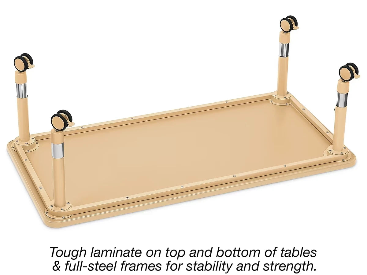 Flex-Space Jr.® Mobile Rectangular Tables - US 5554