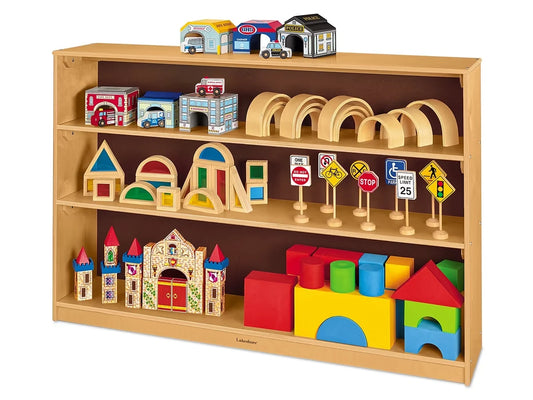Classic Birch Store Anything Large Classroom Shelves - US 5798