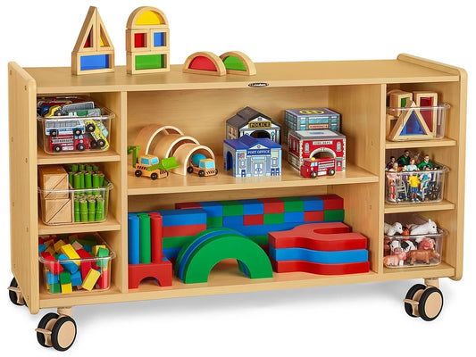 Flex-Space Jr.® Mobile Cubbies & Shelves Storage Unit - US 5576
