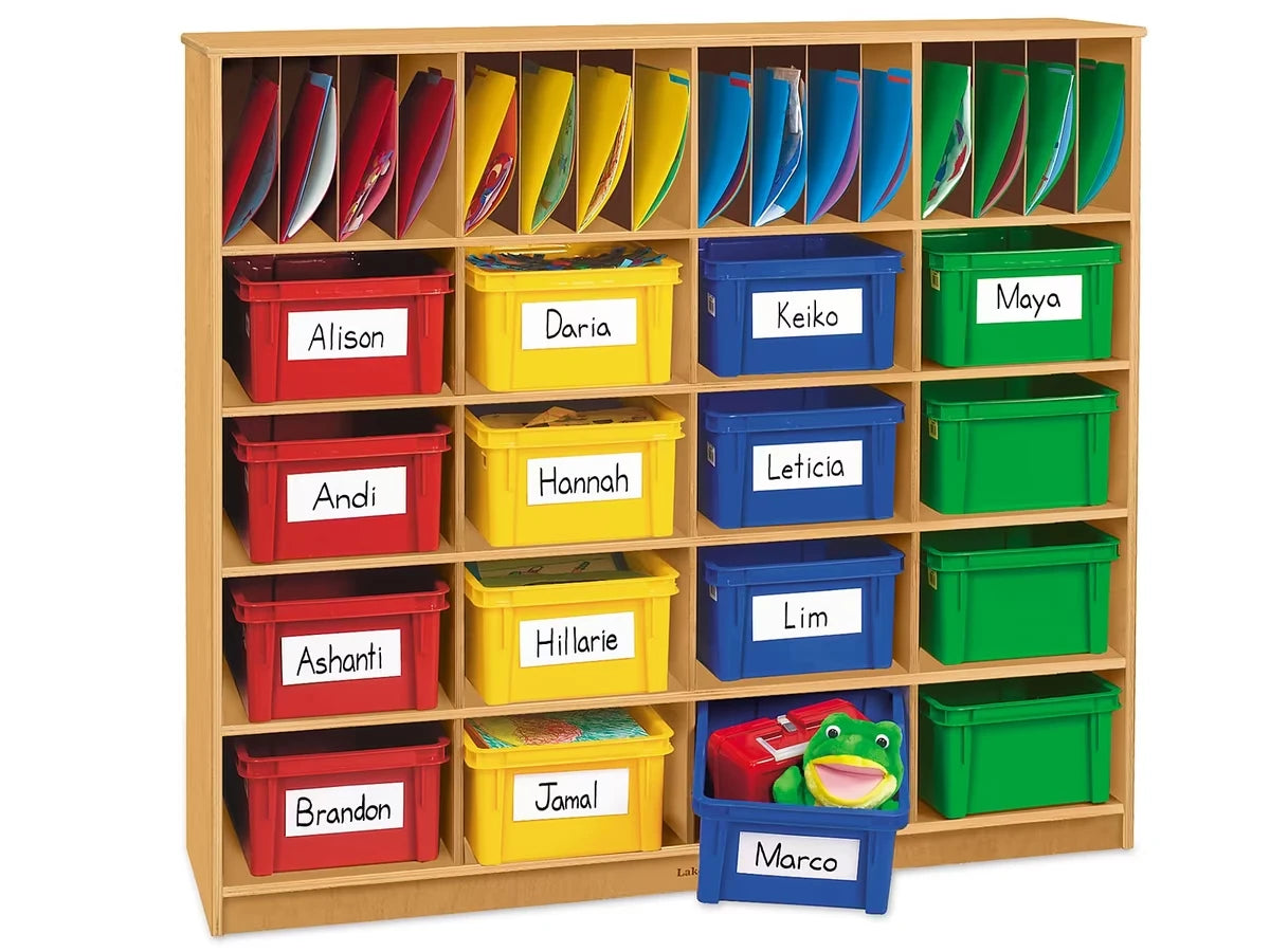 Classic Birch Classroom Communication & Storage Center - US 8322