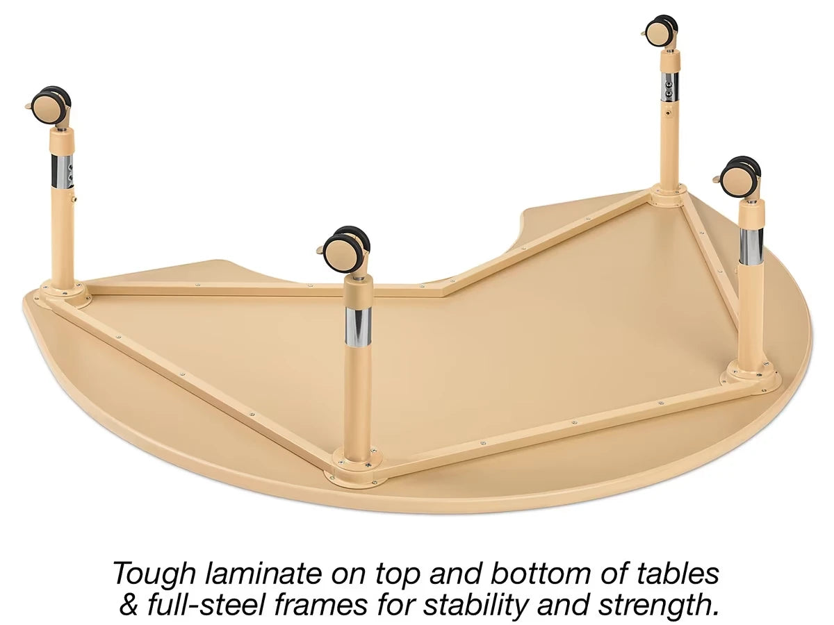 Flex-Space Jr.® Mobile Group Table - US 9259