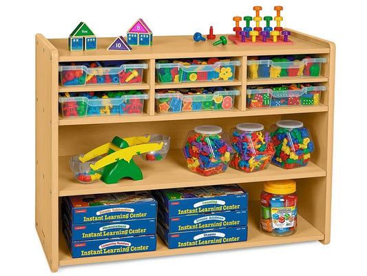 Heavy-Duty Shelves & Trays Storage Unit - US 9025