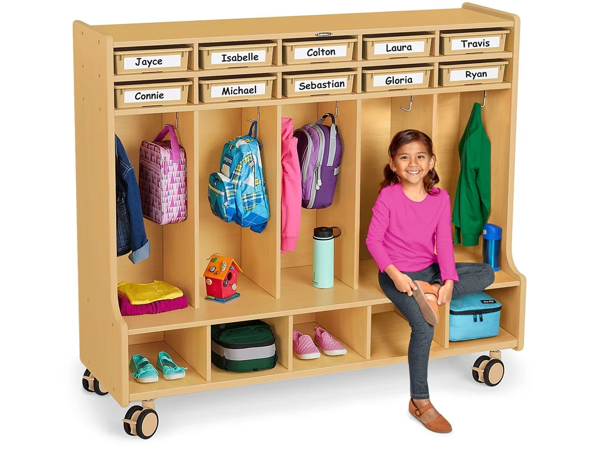Flex-Space Jr.® Mobile Coat Lockers for 10 - US 1440