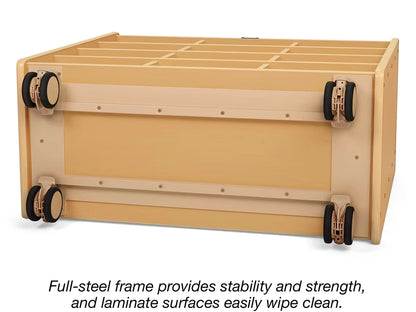 Flex-Space Jr.® Mobile Big Bin Storage Unit - US 1981