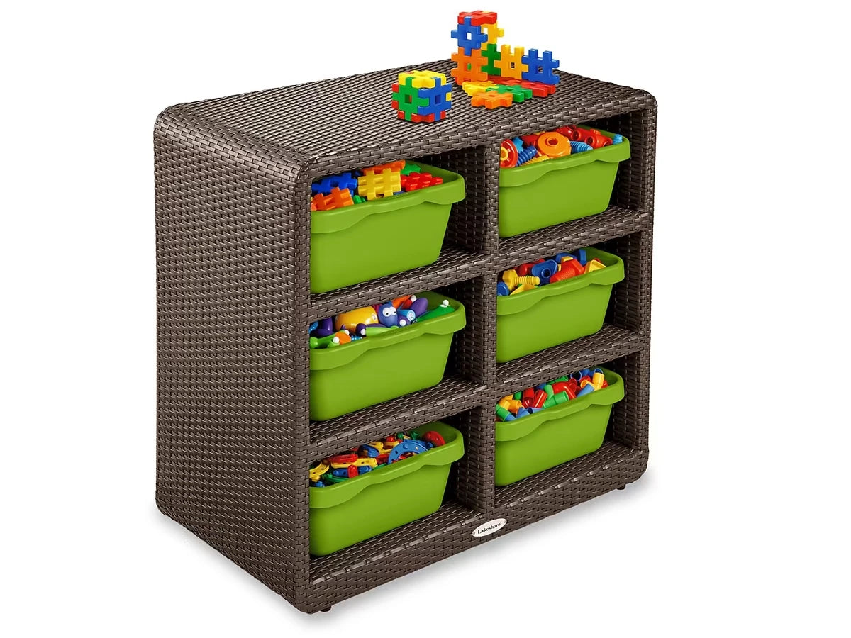 Outdoor 6-Cubby Storage Unit - US 5920