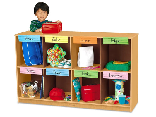 Classic Birch Big 8 Cubbies Storage Unit - US 5970