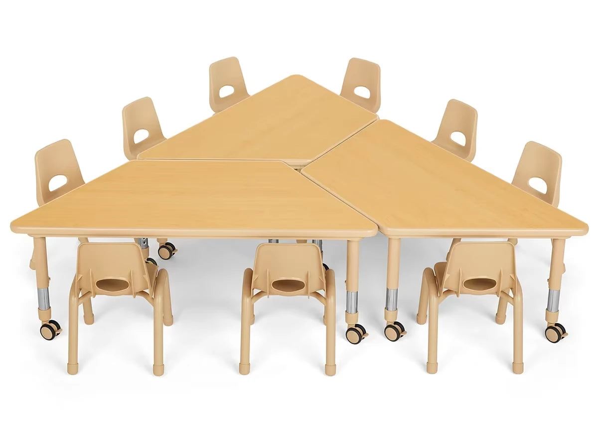 Flex-Space Jr.® Mobile Trapezoid Table - US 3070