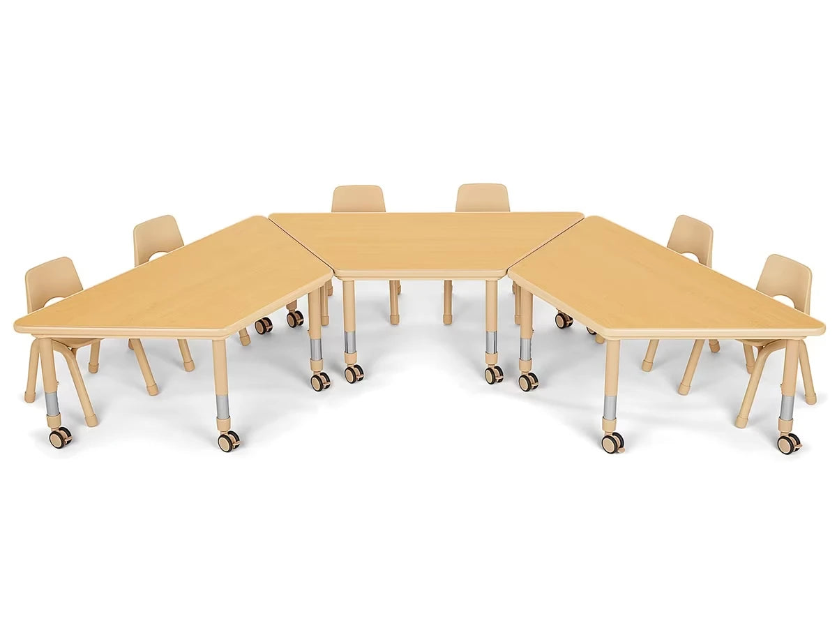 Flex-Space Jr.® Mobile Trapezoid Table - US 3070