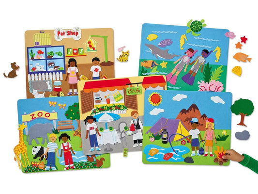 Create-A-Scene Felt Board Series - US 9671