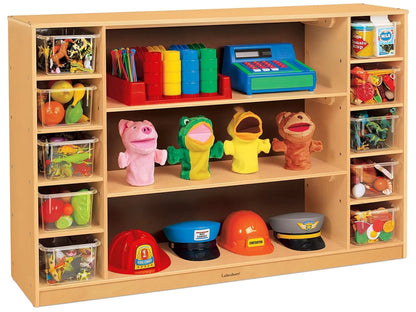 Classic Birch Cubbies & Shelves Large Storage Unit - US 2998
