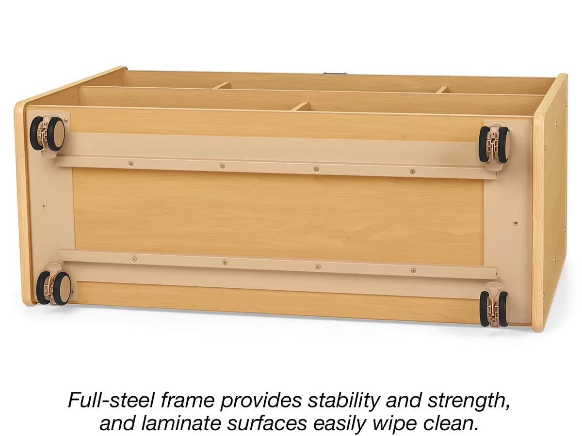 Flex-Space Jr.® Mobile Preschool Storage Unit - US 6078