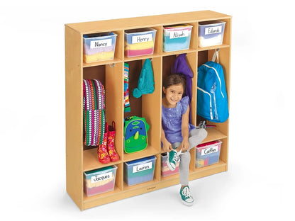 Classic Birch Coat Lockers for 8 - US 2713