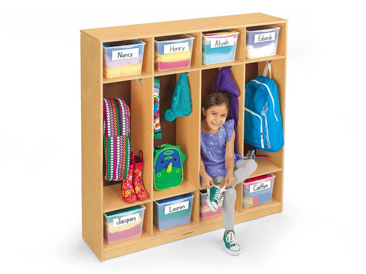 Classic Birch Coat Lockers for 8 - US 2713