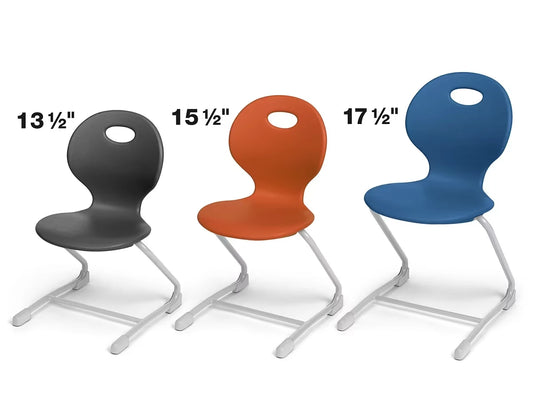Modern Edge Ergo Bounce Cantilever Chairs - US 4161
