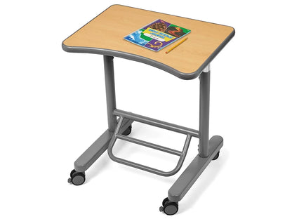 Flex-Space Mobile Standing Desk - Maple - US 8123