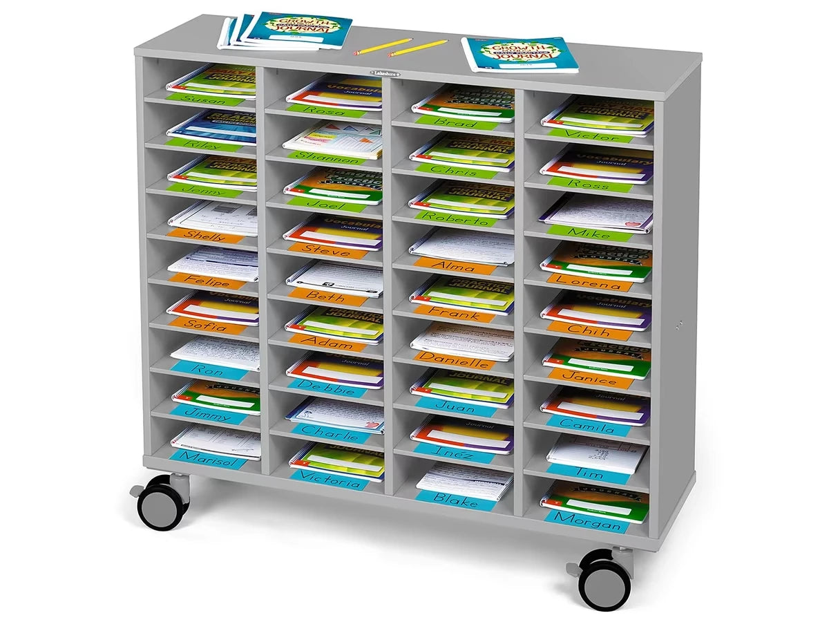 Flex-Space Mobile Student Work Organizer - Gray - US 9211