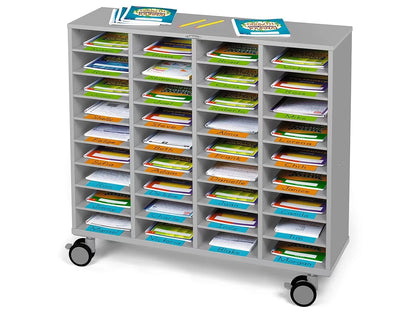 Flex-Space Mobile Student Work Organizer - Gray - US 9211