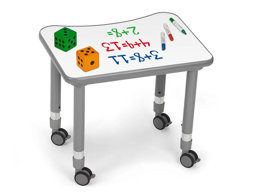 Flex-Space Write & Wipe Mobile Student Desk - US 1345