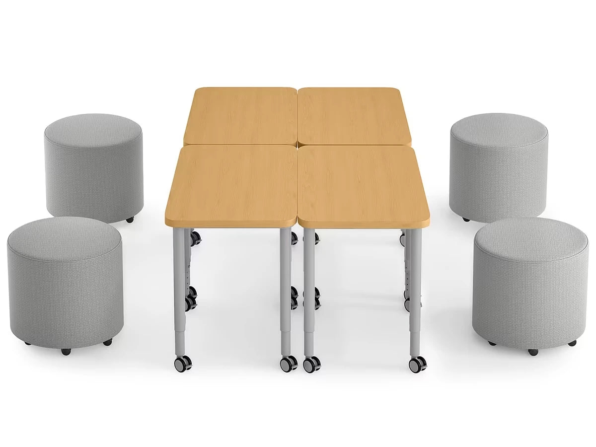 Modern Edge Mobile Lounge Seat & Desk Zone - US 9480