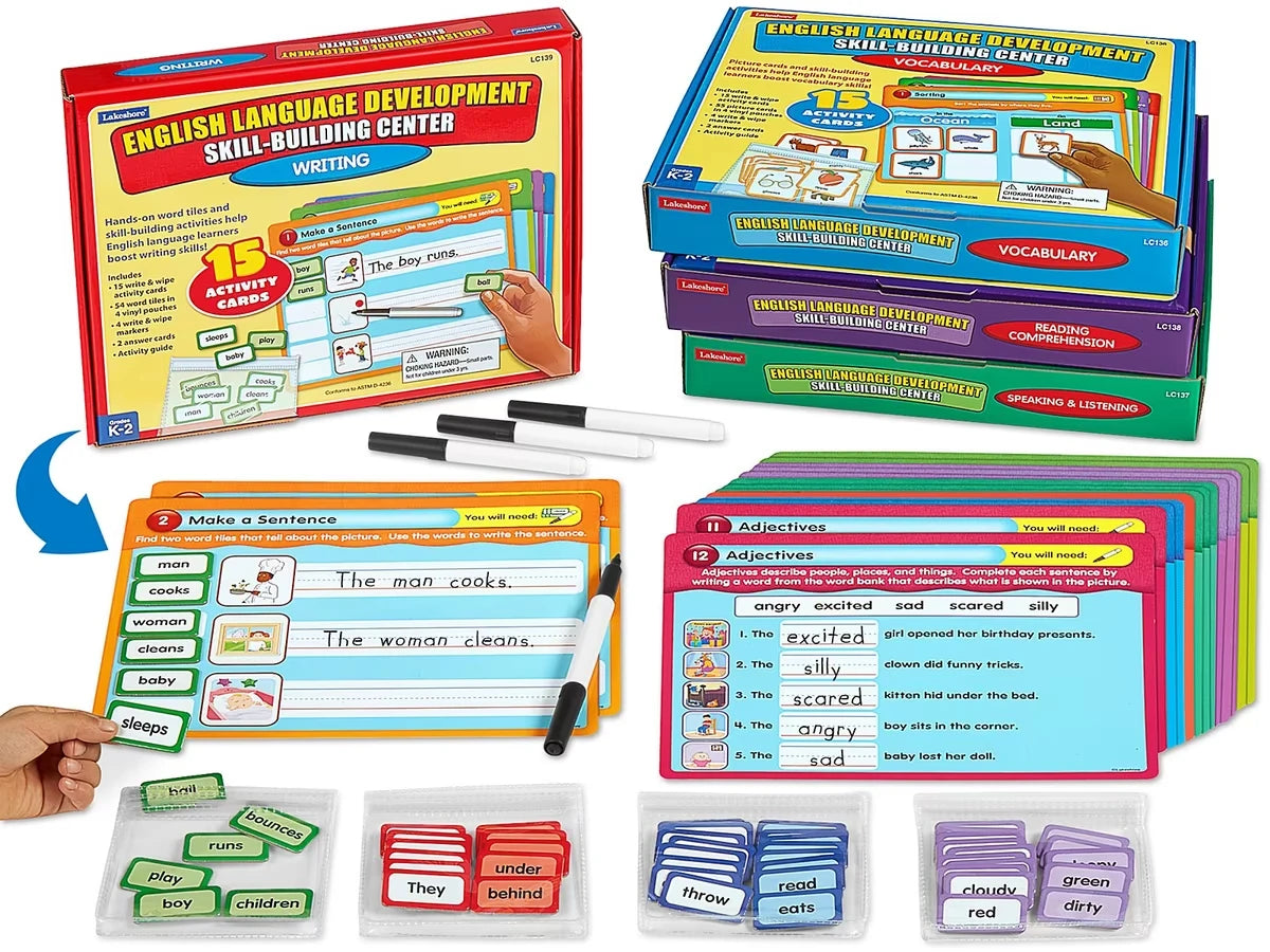 English Language Development Skill-Building Centers - Complete Set - US 7372