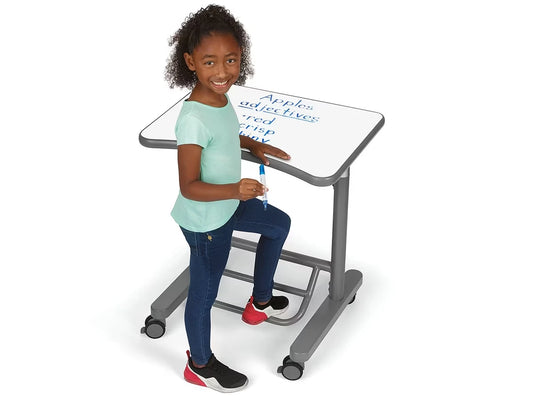 Flex-Space Write & Wipe Mobile Standing Desk - US 9813