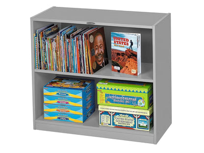 Flex-Space 2-Shelf All-Purpose Storage Unit - Gray - US 9561