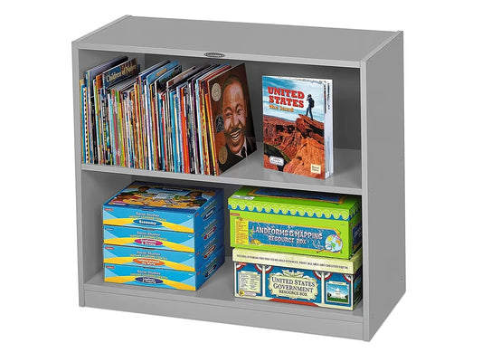 Flex-Space 2-Shelf All-Purpose Storage Unit - Gray - US 9561