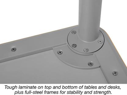 Modern Edge Mobile Student Desks - US 5334
