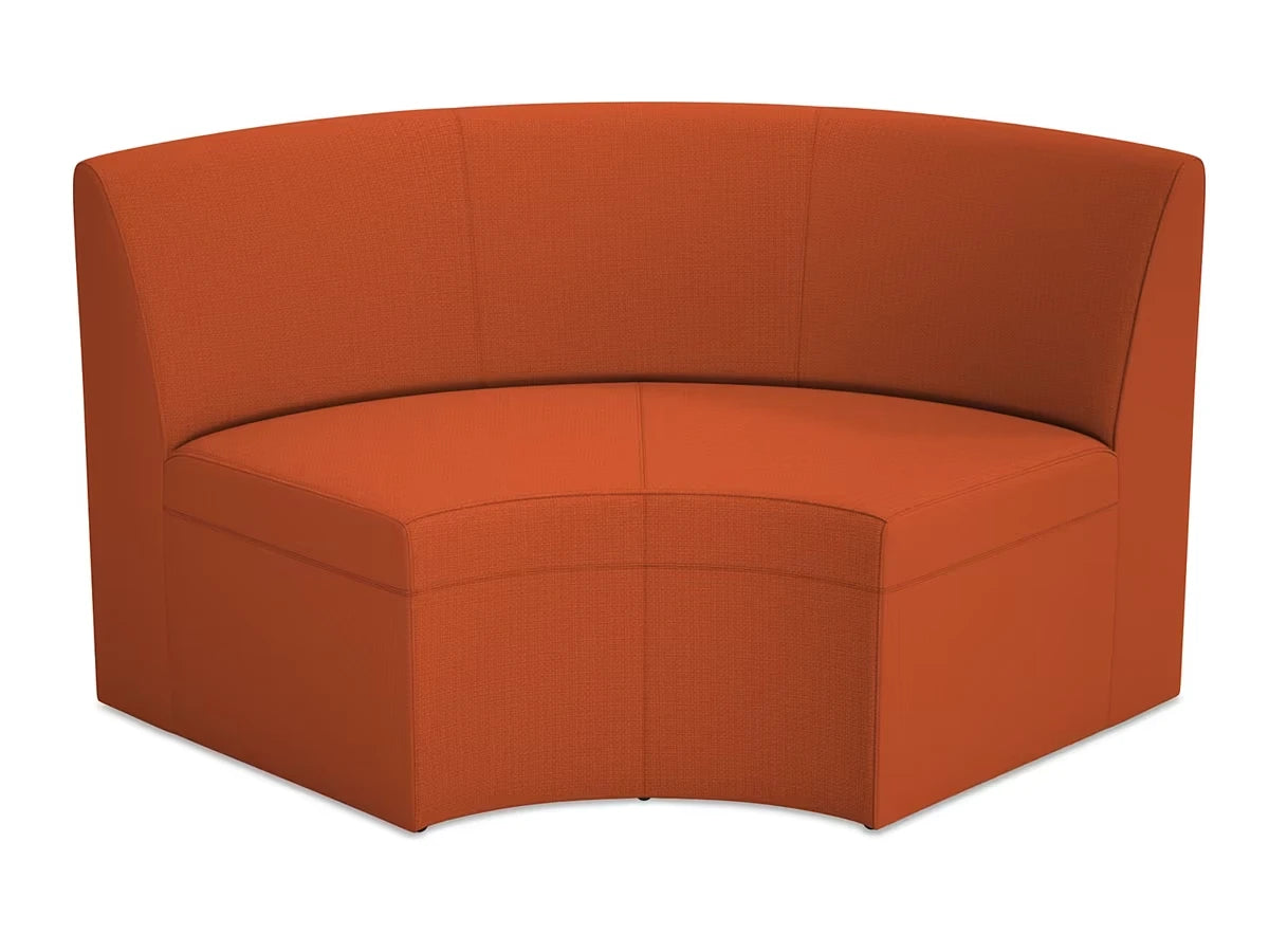 Modern Edge Modular Curved Couch - US 5332