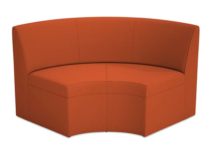 Modern Edge Modular Curved Couch - US 5332
