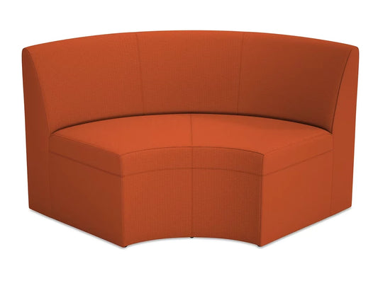 Modern Edge Modular Curved Couch - US 5332