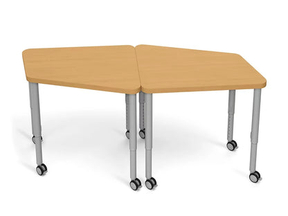 Modern Edge Mobile Mosaic Student Desk - US 4301