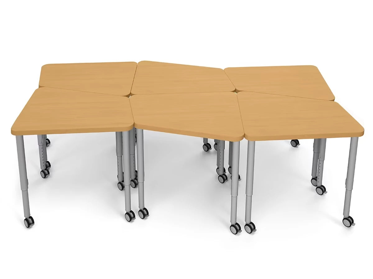 Modern Edge Mobile Mosaic Student Desk - US 4301