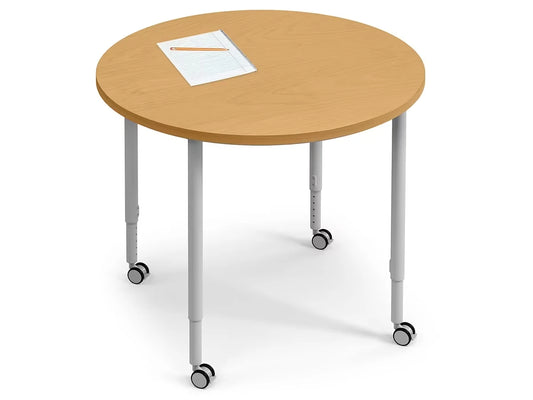 Modern Edge Mobile Standing-Height Round Tables - US 1599