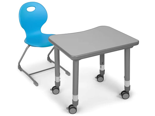 Flex-Space Ergo Bounce Chair and Desk Set - Gr. 4-12 - US 2773