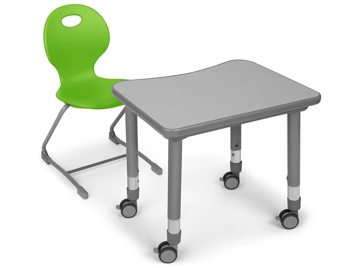 Flex-Space Ergo Bounce Chair and Desk Set - Gr. 4-12 - US 2773