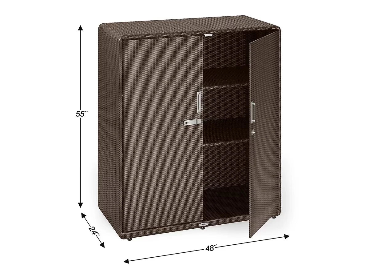 Outdoor Lockable Storage Cabinet - US 5317