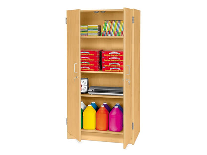 Heavy-Duty 5-Foot Locking Storage Cabinet - US 6614