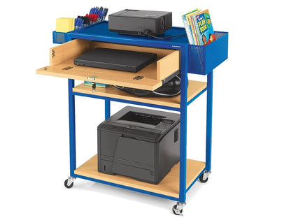 Mobile Media Cart - US 7977