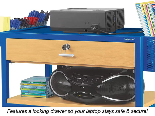 Mobile Media Cart - US 7977