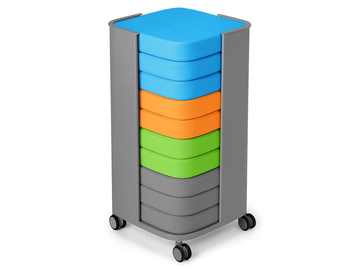 Flex-Space Premium Floor Cushion Storage Cart - US 5090