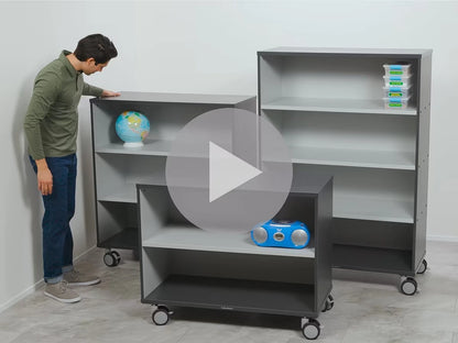 Modern Edge Mobile 4-Shelf All-Purpose Storage Unit - US 5412