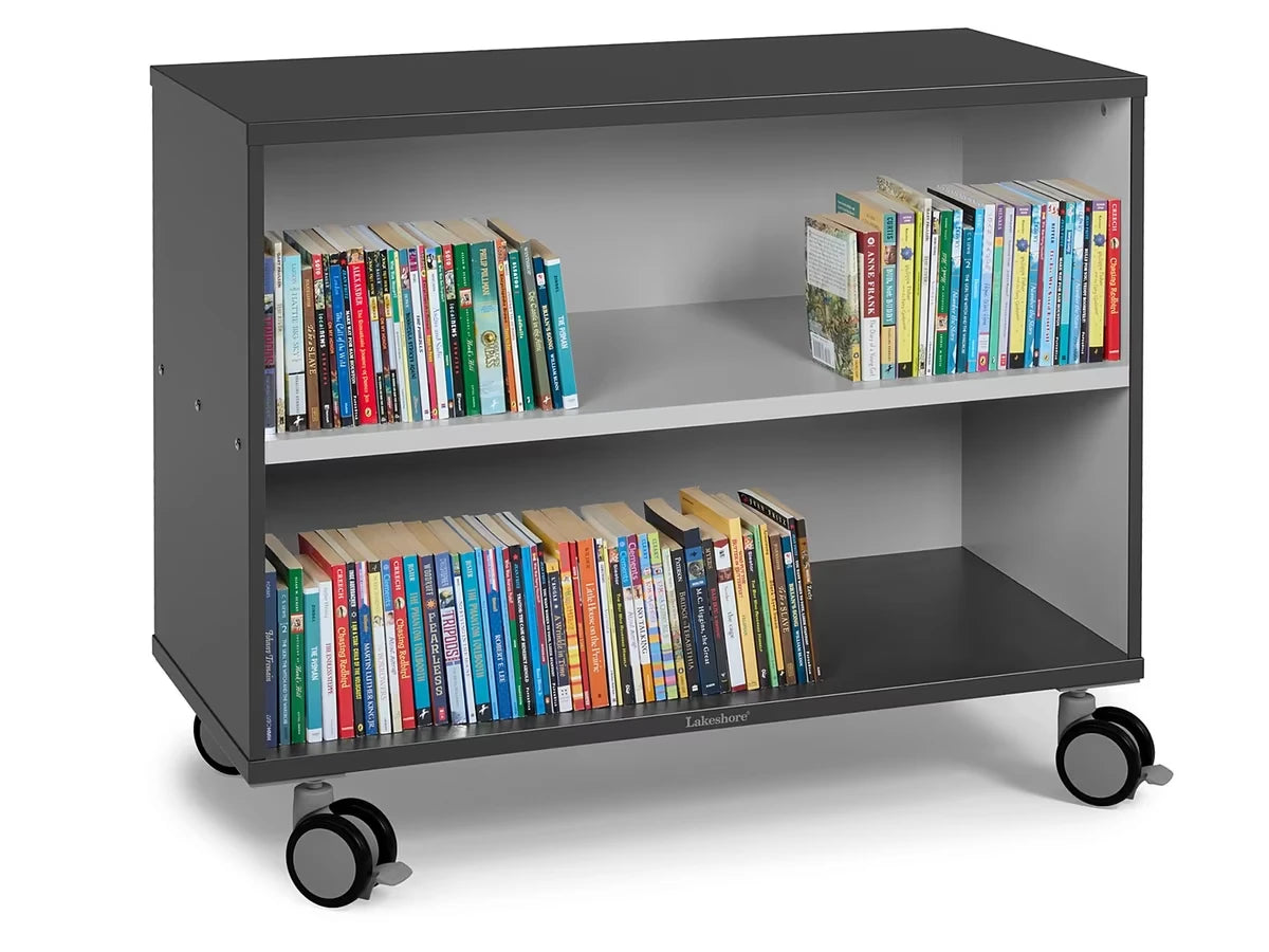 Modern Edge Mobile 2-Shelf All-Purpose Storage Unit - US 6113