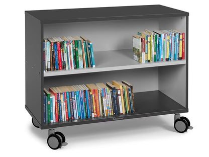Modern Edge Mobile 2-Shelf All-Purpose Storage Unit - US 6113