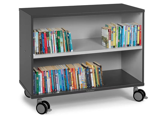 Modern Edge Mobile 2-Shelf All-Purpose Storage Unit - US 6113