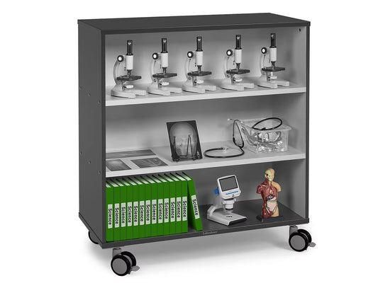 Modern Edge Mobile 3-Shelf All-Purpose Storage Unit - US 9455