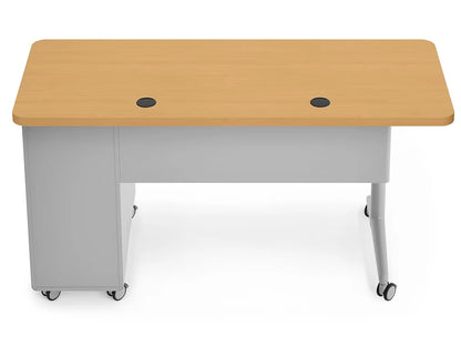 Modern Edge Mobile Teacher Desk - US 9014